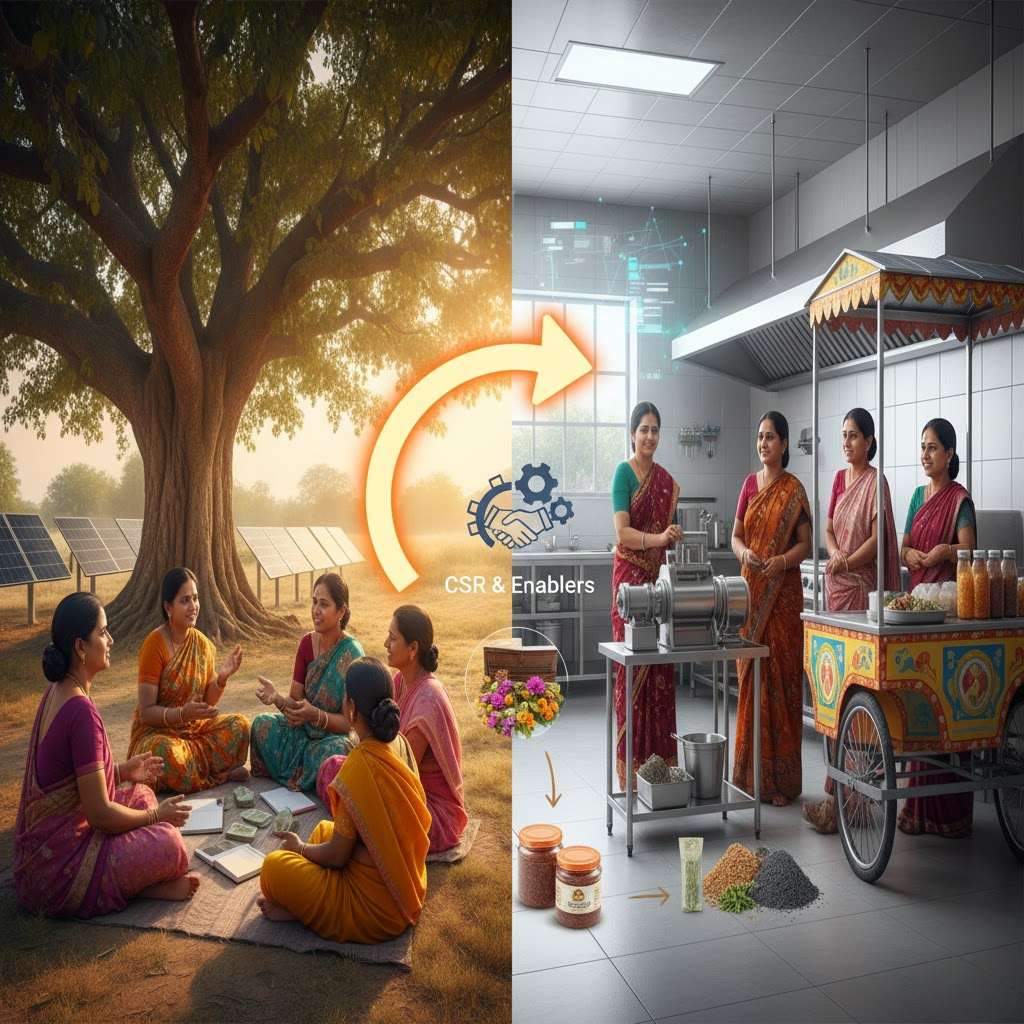 From SHGs to Startups: Enabling Women Through CSR and Entrepreneurship